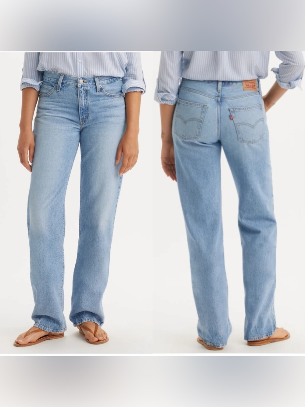 Levi's Light Blue Straight Leg Jeans